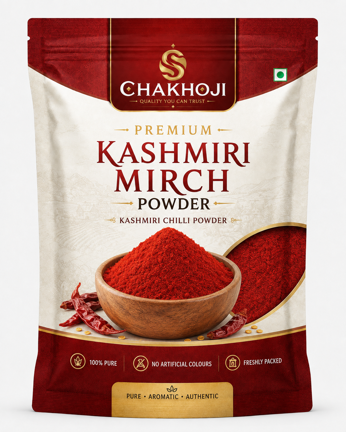 Kashmiri Mirch Powder - Chakhoji