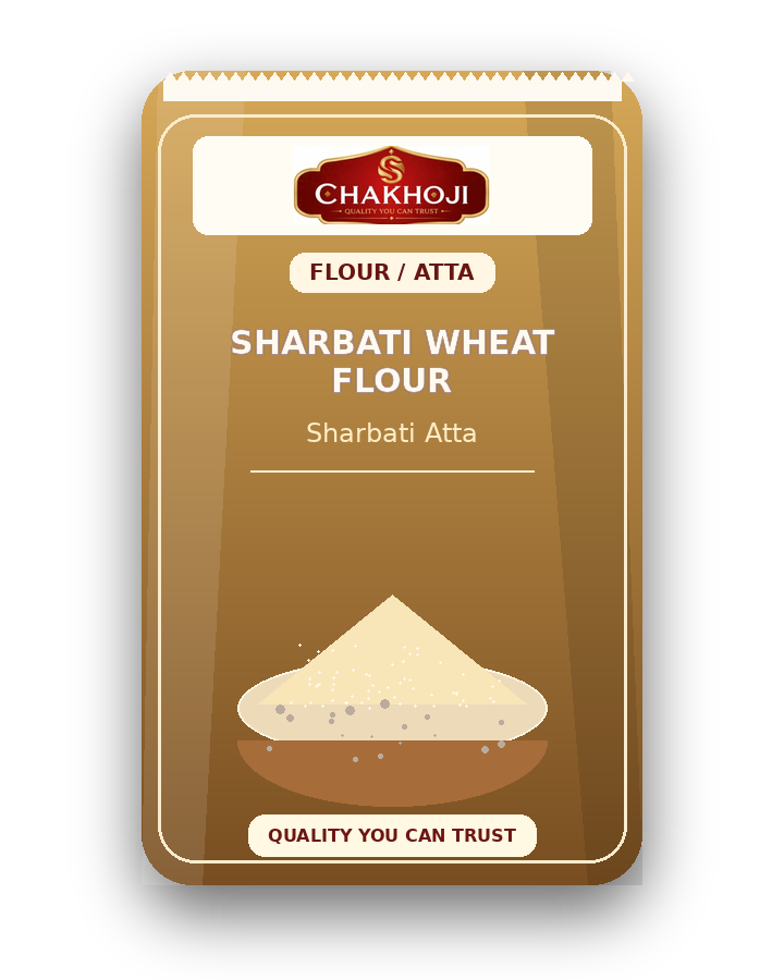 Sharbati Wheat Flour - Chakhoji